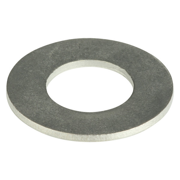 Zoro Select Flat Washer, For Screw Size 5/8" , Stainless Steel Plain Finish, 25 PK U55205.062.0001