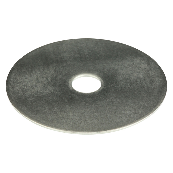 Zoro Select Fender Washer, Fits Bolt Size 1/2" , Stainless Steel Plain Finish, 25 PK U51530.050.0300