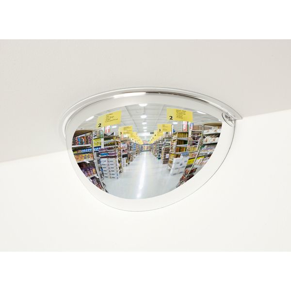 See All Industries Mirror, Half Dome, Scratch Resistant, 36" PV36-180CT