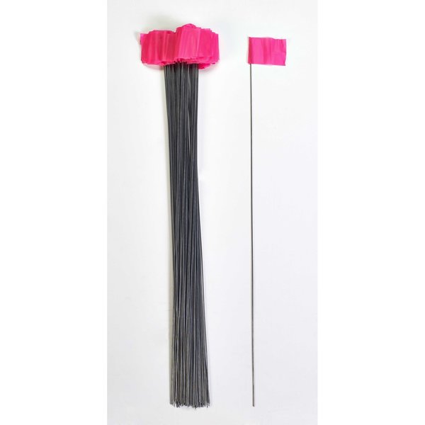 Mutual Industries 2.5" X 3.5" X 21" Wire Glo Pink, 1000C 15901-175-21