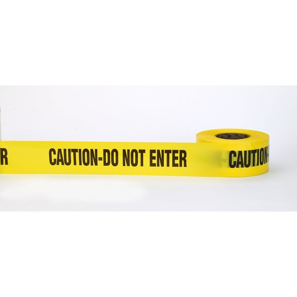Mutual Industries 3" X 300' Caution Do Not Enter (Yel) Barricade Tape 16Rls 17779-25-0300