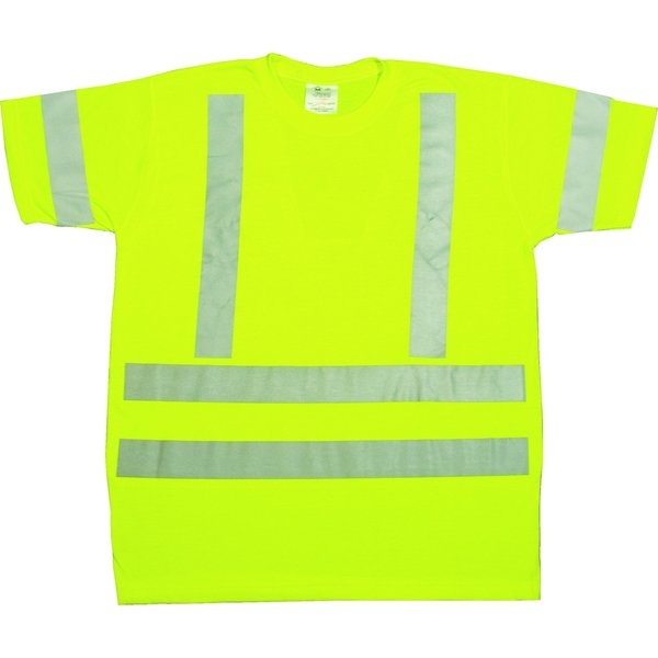 Mutual Industries Ansi Class 3 Durable Flame Retardant T-Shirt, Md 96002-0-102