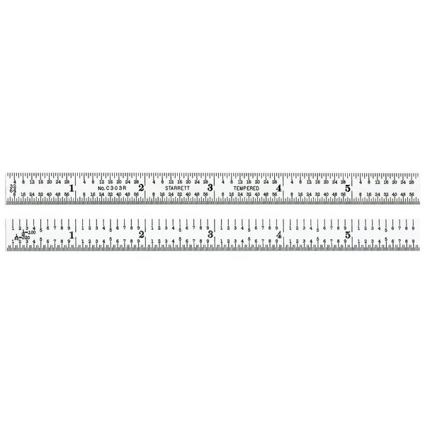 Starrett Rule 24IN C303SR-24