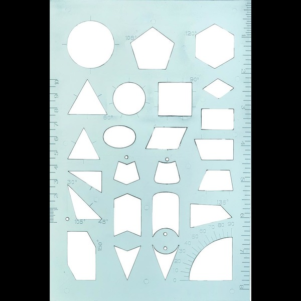 Westcott Templates, Geometry Template KT-95