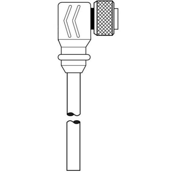 Ericson MICR-SYNC DL KEY SGL END F 90 6P 12FT PV 76F9012F