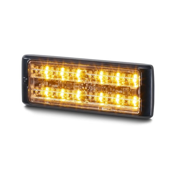 Federal Signal Emergency Light, 12-LED, Amber MPS121U-A