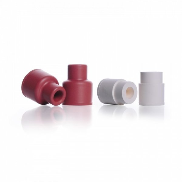 Kontes Plug-Type Rubber Sleeve Stoppers, PK 50 774261-0014