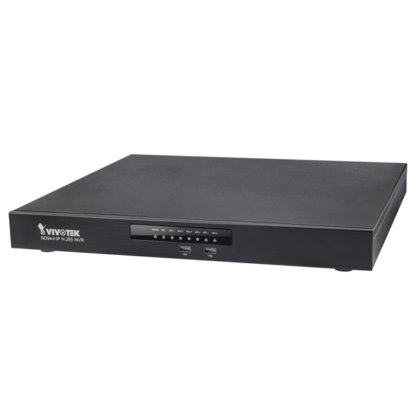 Vivotek H.265 16-CH Embedded PoE NVR ND9424P