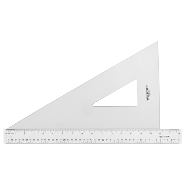 Westcott Triangles, 16" Professional Triangle -30/60 P390-16