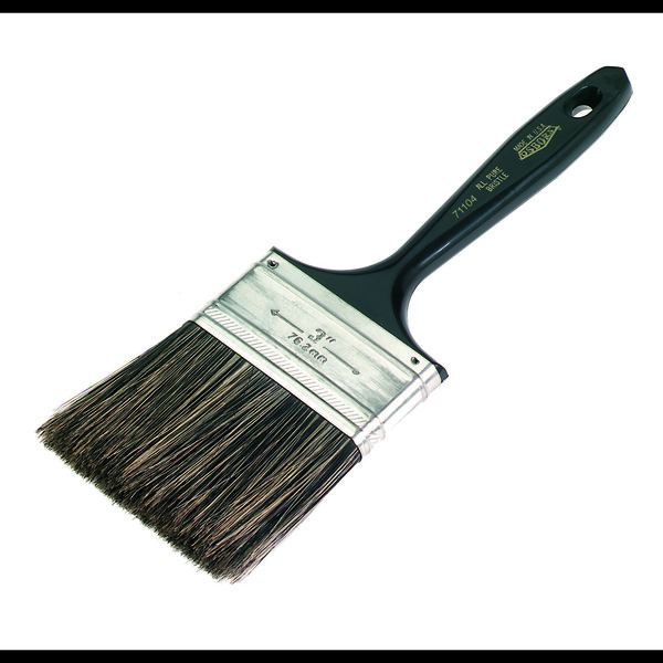 Osborn Pure Gray Bristle Brush, 3", 0007111000 0007111000