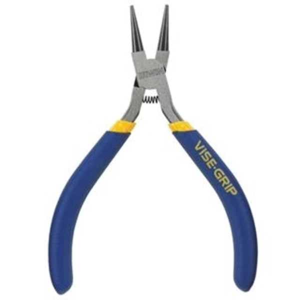 Irwin Round Nose Plier, Spring, 4 1/2in, PK5 1773612