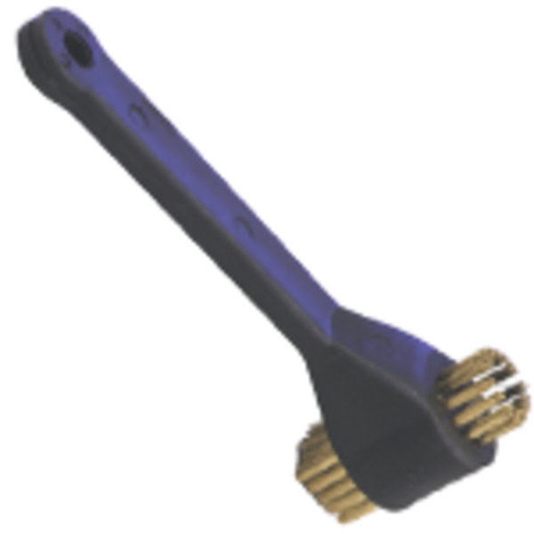 Quickcable Brass Side Terminal Brush, 5/16" hex in Handle Services 120122-2001