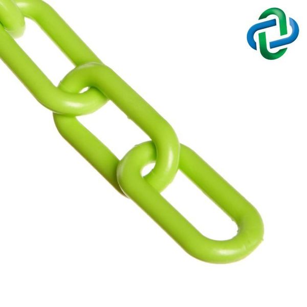 Mr. Chain Safety Green Plastic Chain 1"(#4, 25 mm 10014-500