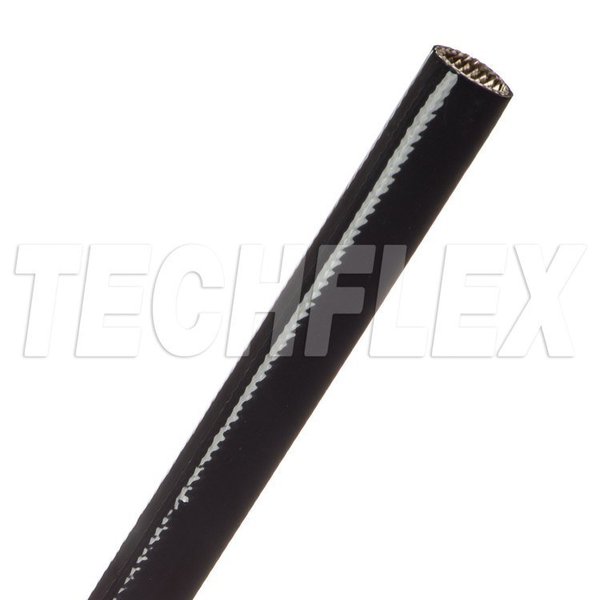 Techflex Silicone Fiberglass Grade A 3/8" BLK SFA0.38BK