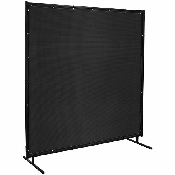 Steiner Welding Screens, 8 ft H, 8 ft W, Black 536-8X8
