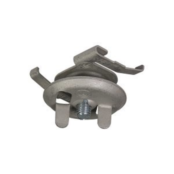 Zsi Spring Steel-Twist Clip Wing Nut, PK100 TCW4