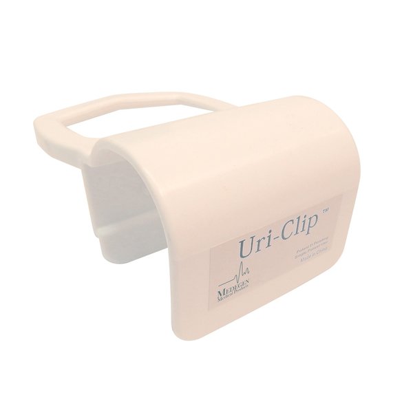 Medegen Medical Products Uri-Clip, Urinal Holder, White, PK48 H143-01