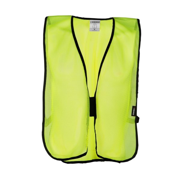 Kishigo Mesh Safety Vest, P Series, Lime PL