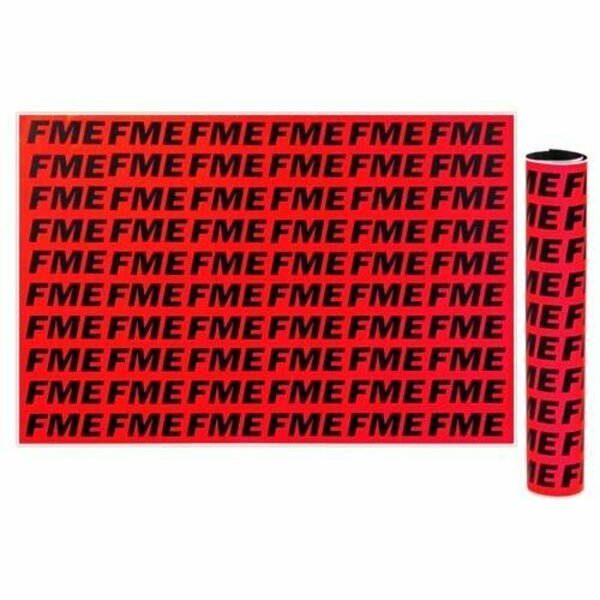 Ty-Flot FME Magnetic Sheet, 24 x 36", Red MAGSHT2436RD