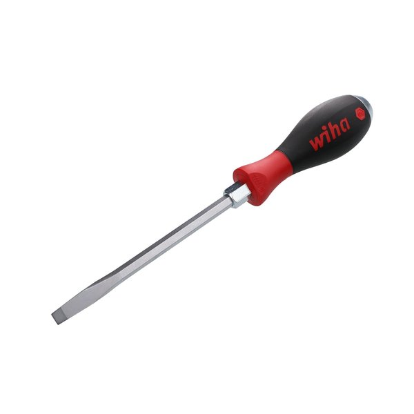 Wiha Screwdriver, Heavy DutySlotted, 8.0mm 53027