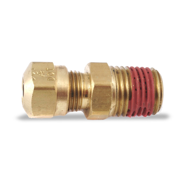 Velvac Male Connector, 1/8"x1/16" 012016