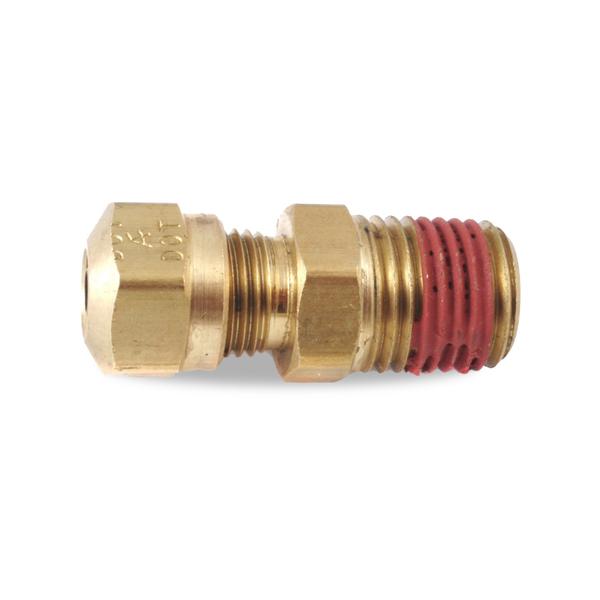 Velvac Air Brake, Nylon, Male Connector, 5/8"x1/2" 016808