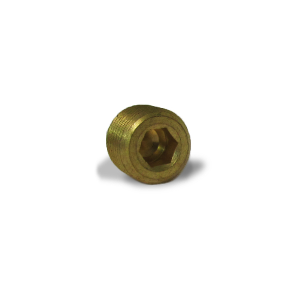 Velvac Brass Pipe Fitting, 1/4" Pipe Size 017107