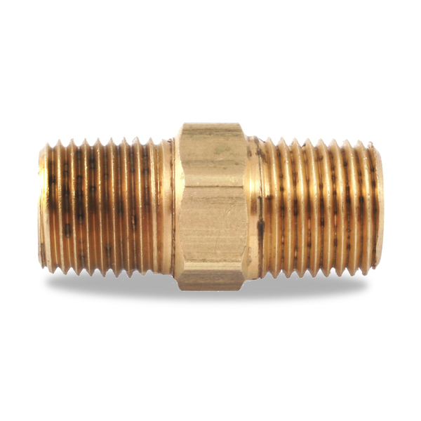 Velvac Brass Pipe Fitting, 1/4" Pipe Size 018010