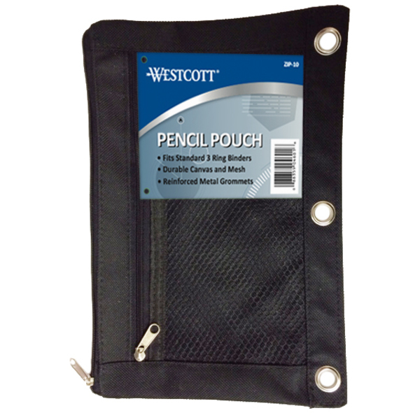 Westcott Accessories, Pencil Pouch ZIP-10