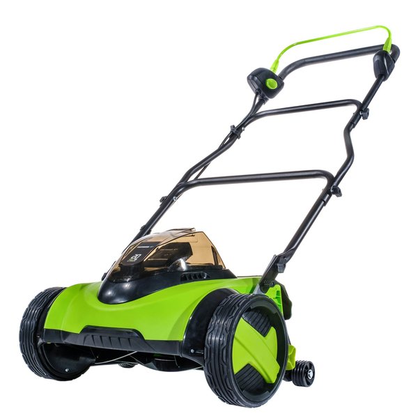 Earthwise 2120-16 20-Volt 16-Inch Electric Cordless Reel Lawn Mower 2120-16