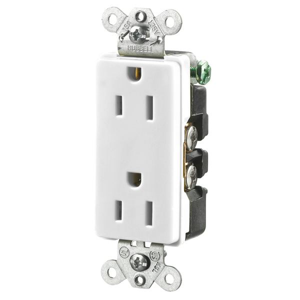 Cooper Wiring Devices - 15 A White Duplex GFCI Receptacle-3/Pack