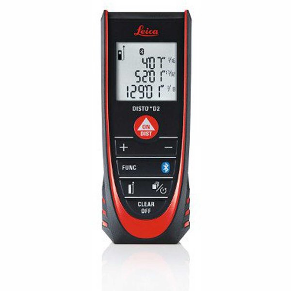 Leica Disto D2 with Bluetooth Laser Distance Meter