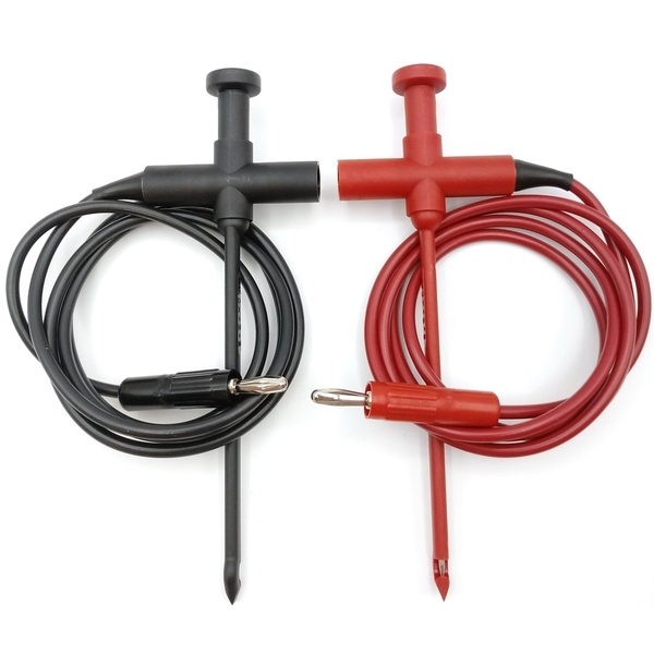 E-Z Hook XEL Insulation-Piercing Hook to Straight Banana Plug, 36 Test Lead  Set BXEL-36R/B