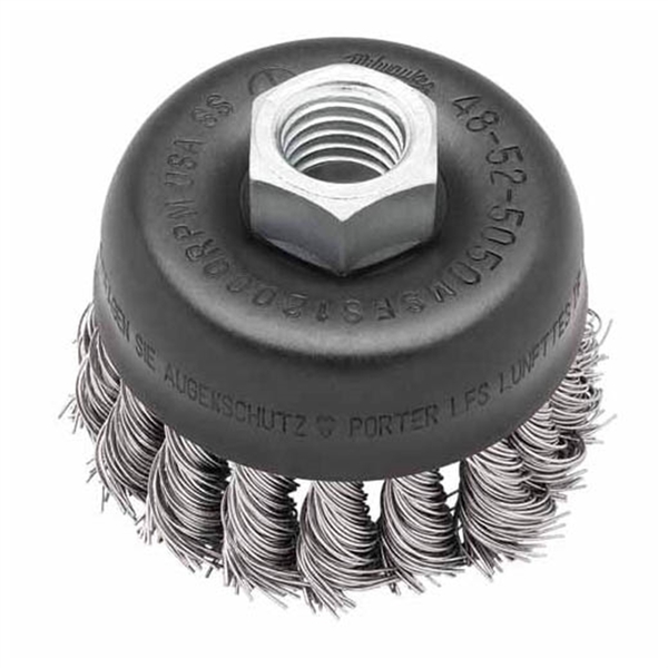 4 in. Crimped Wire Cup Brush