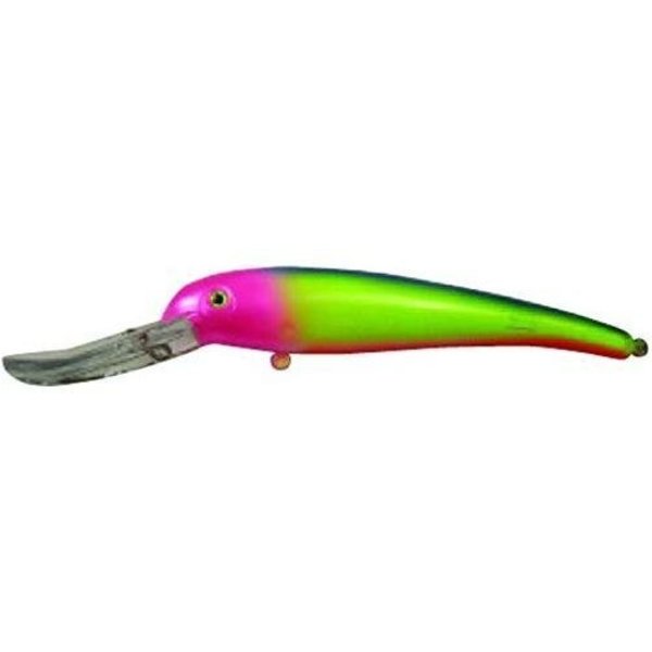 Smooth Body Stretch 25 FloatingDiving Trolling Lure 8, 2 Oz, Rainbow