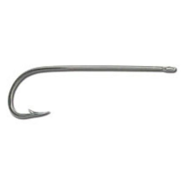Mustad® 92611-NI-1-10 - Long Shank 1 Size Nickel Beak Hooks, 10