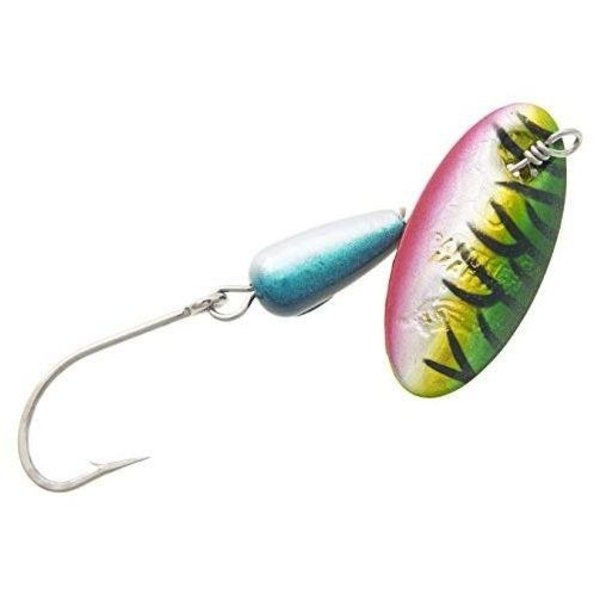 Panther Martin Single Hook Holographic Spinner, Size 4 Tiger Green