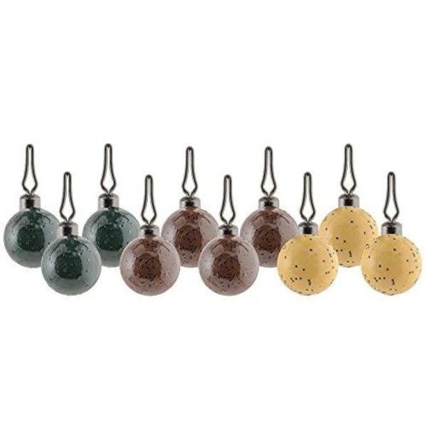 South Bend Fishing Drop Shot Weights Round 18 Assorted Colors SB