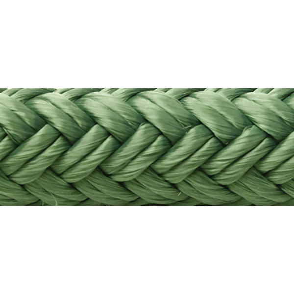 Seachoice Double Braid Nylon Dock Line, Forest Green, 1/2 x 15' 39701