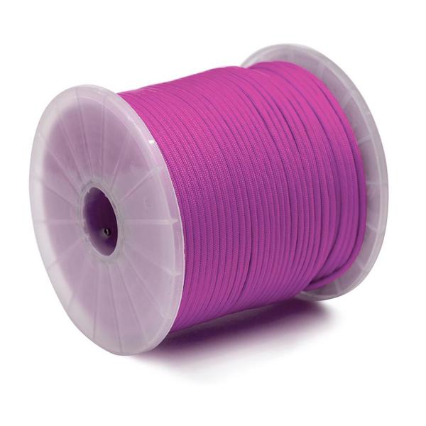 Kingcord 5/32 in. x 400 ft. Pink Nylon Paracord 550 Rope - Type