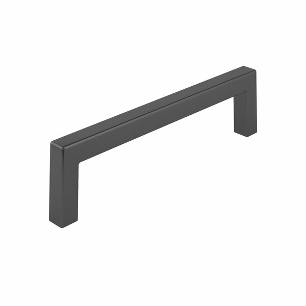 Richelieu Hardware 5 1/16 in (128 mm) Center-to-Center Matte Black Contemporary Drawer Pull BP873128900