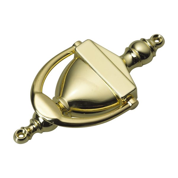 Richelieu 6 14inch 159 mm Door Knocker, Brass 103BR