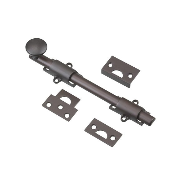 Onward 8inch 203 mm Surface Bolt, OilRubbed Bronze 39208ORBV