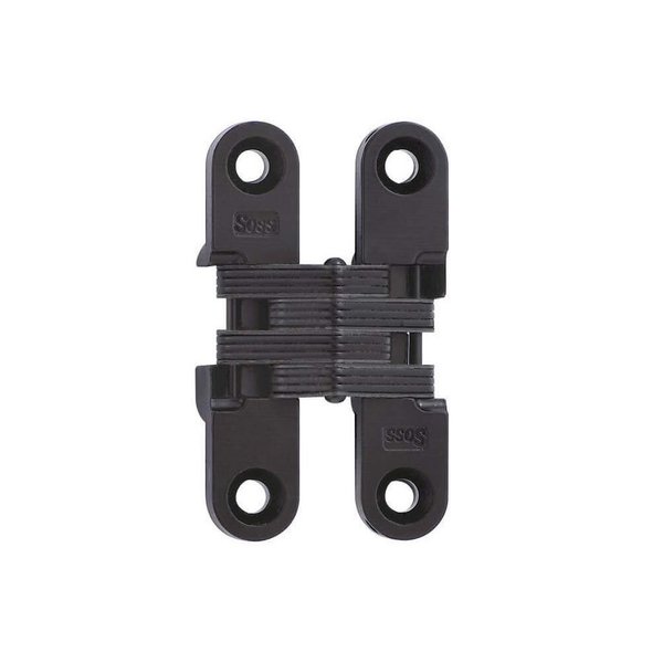 Richelieu 2 38inch 60 mm x 12inch 13 mm Full Mortise Concealed Hinge, Black 42020490