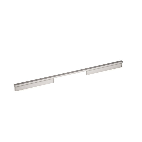 Richelieu Hardware 17 5/8 in (448 mm) Center-to-Center Brushed Nickel Contemporary Cabinet Pull 8636448195