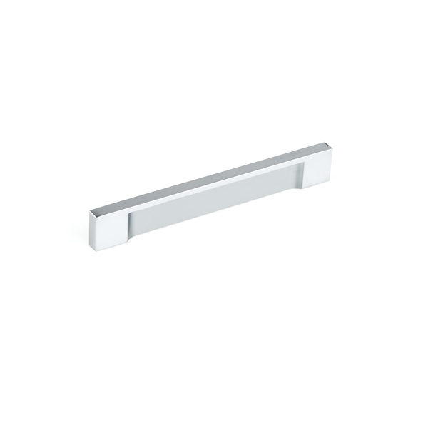 Richelieu Hardware 5 1/16 in (128 mm) Center-to-Center Chrome Contemporary Drawer Pull BP13101128140