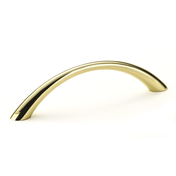 Richelieu Hardware 3 3/4 in (96 mm) Center-to-Center Brass Contemporary Cabinet Pull BP3511130
