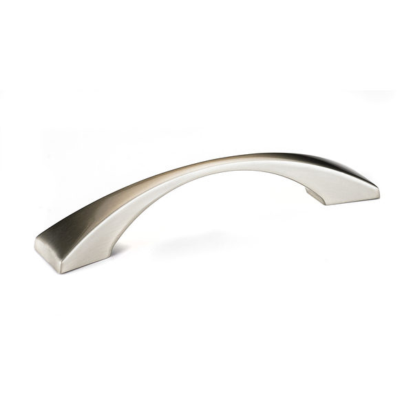 Richelieu Hardware 3-3/4 in. (96 mm) Center-to-Center Brushed Nickel Traditional Drawer Pull BP391371195