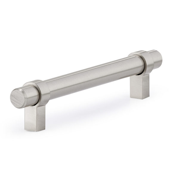 Richelieu Hardware 5-1/16 in. (128 mm) Center-to-Center Brushed Nickel Contemporary Drawer Pull BP5016128195