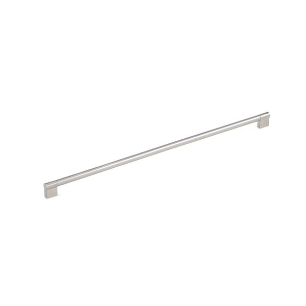 Richelieu Hardware 22-11/16 in. (576 mm) Center-to-Center Brushed Nickel Contemporary Drawer Pull BP527576195